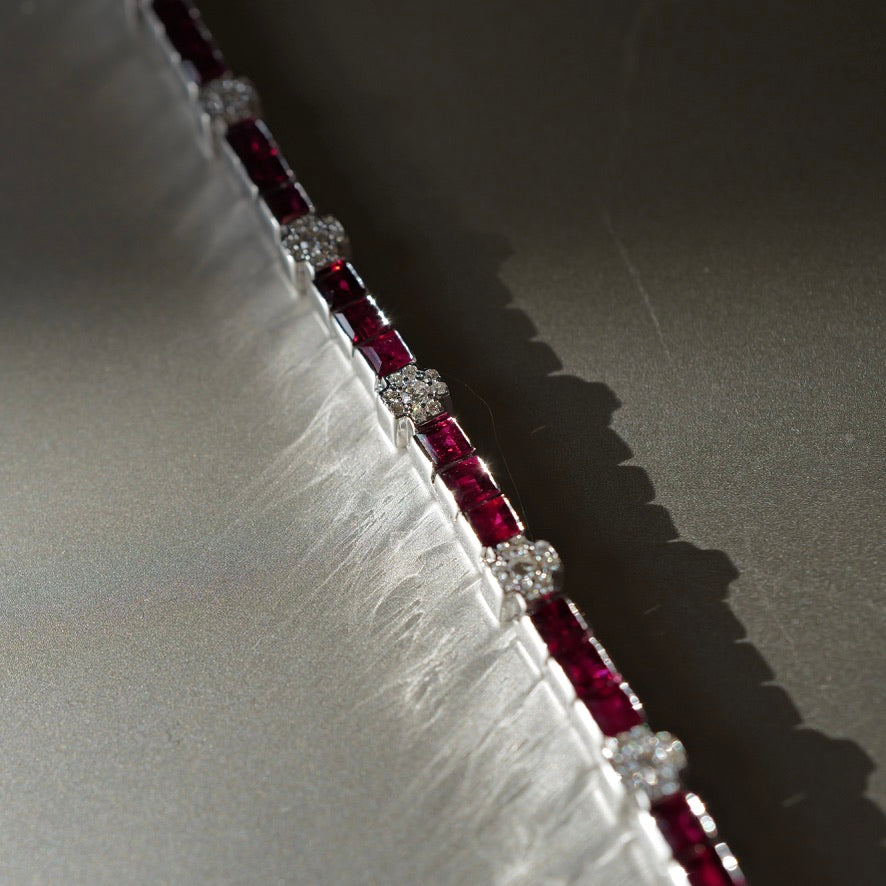 Ruby & Diamond Bracelet