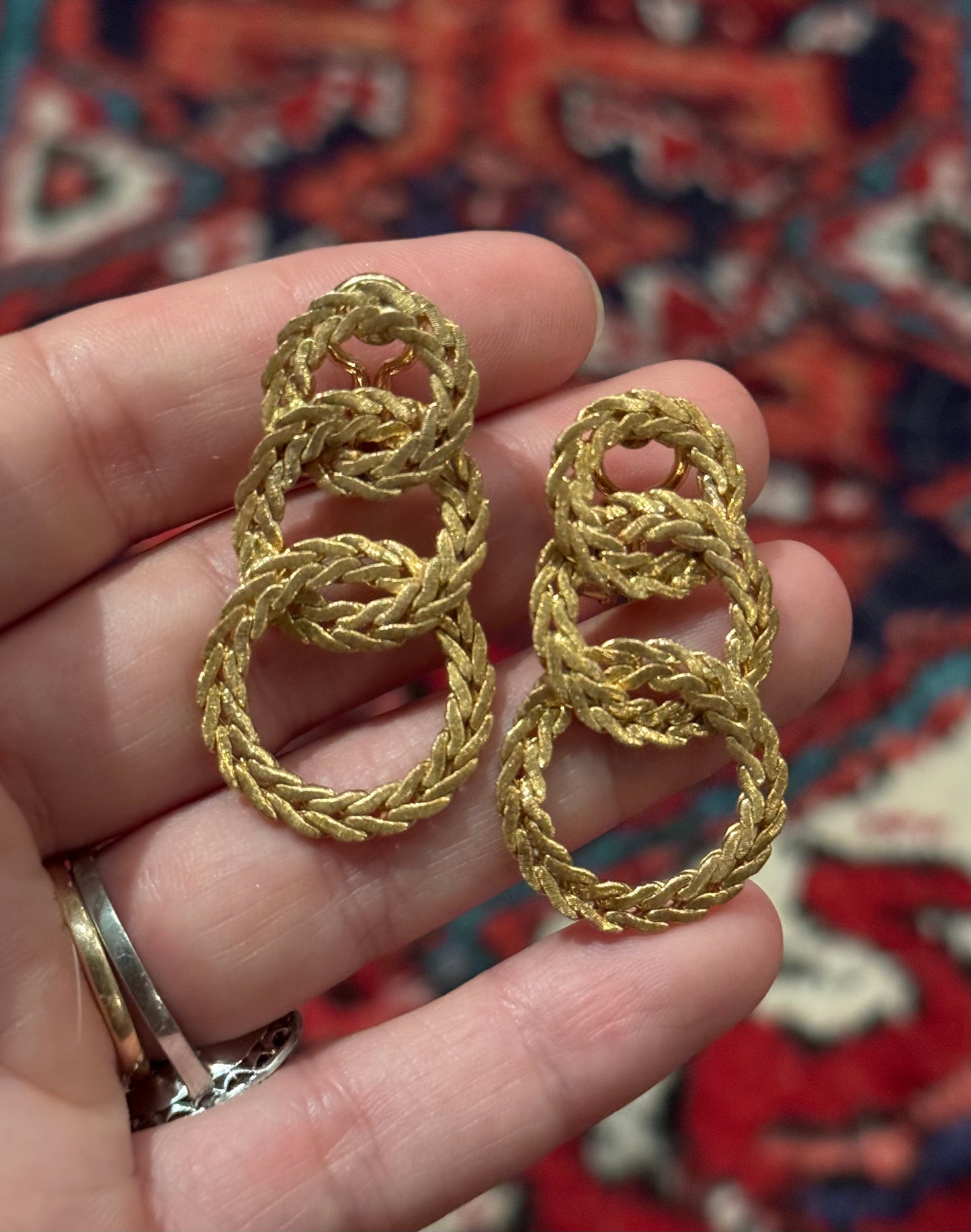 Yellow Gold Earrings, by Buccellati