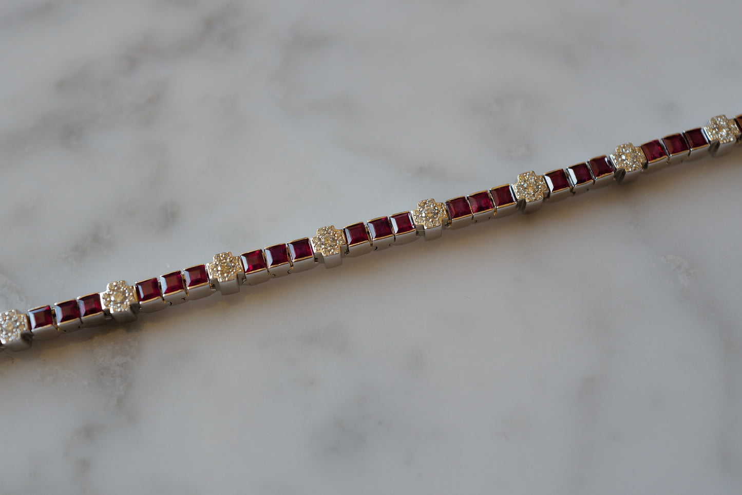 Ruby & Diamond Bracelet