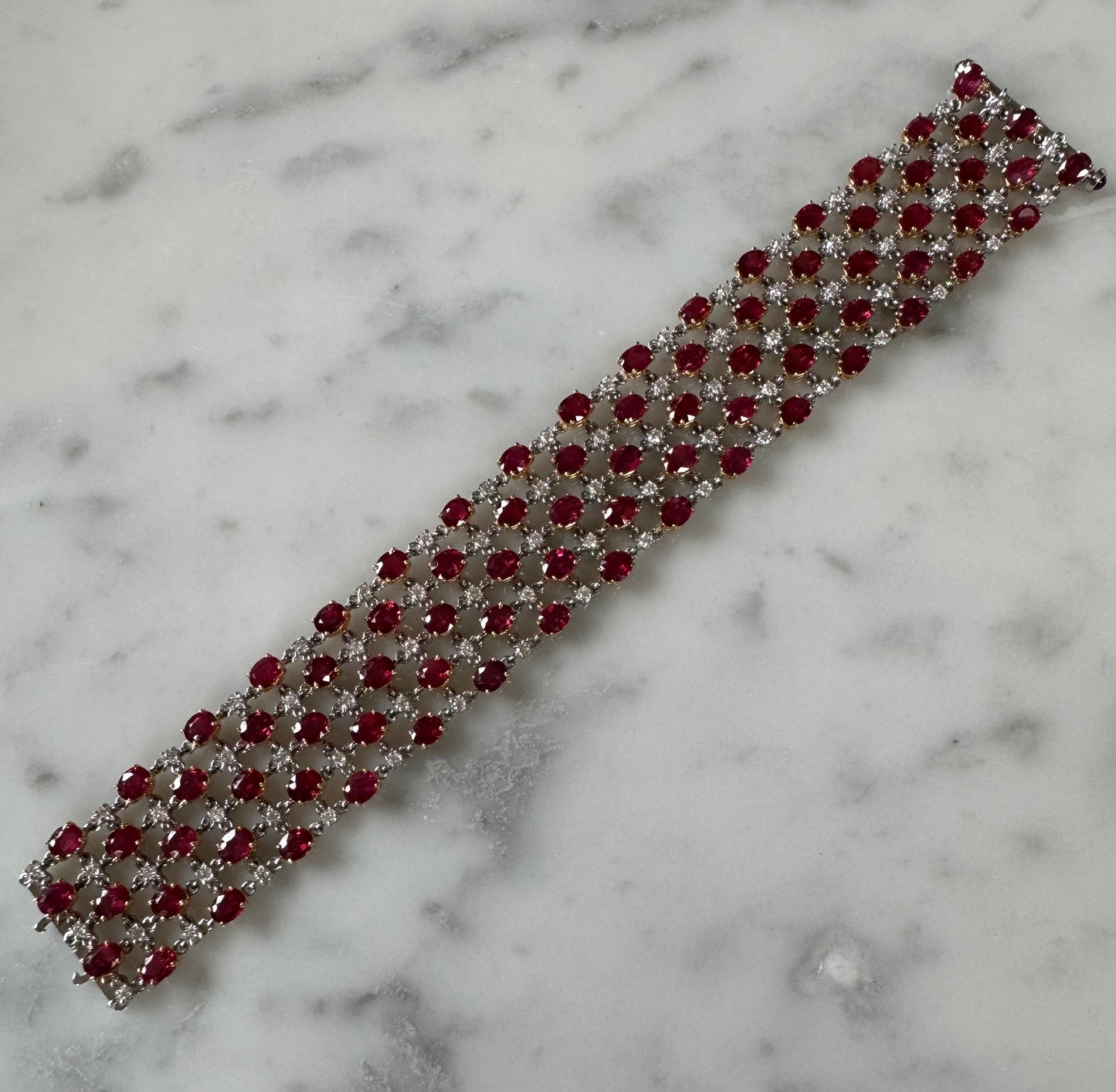 Ruby & Diamond Bracelet