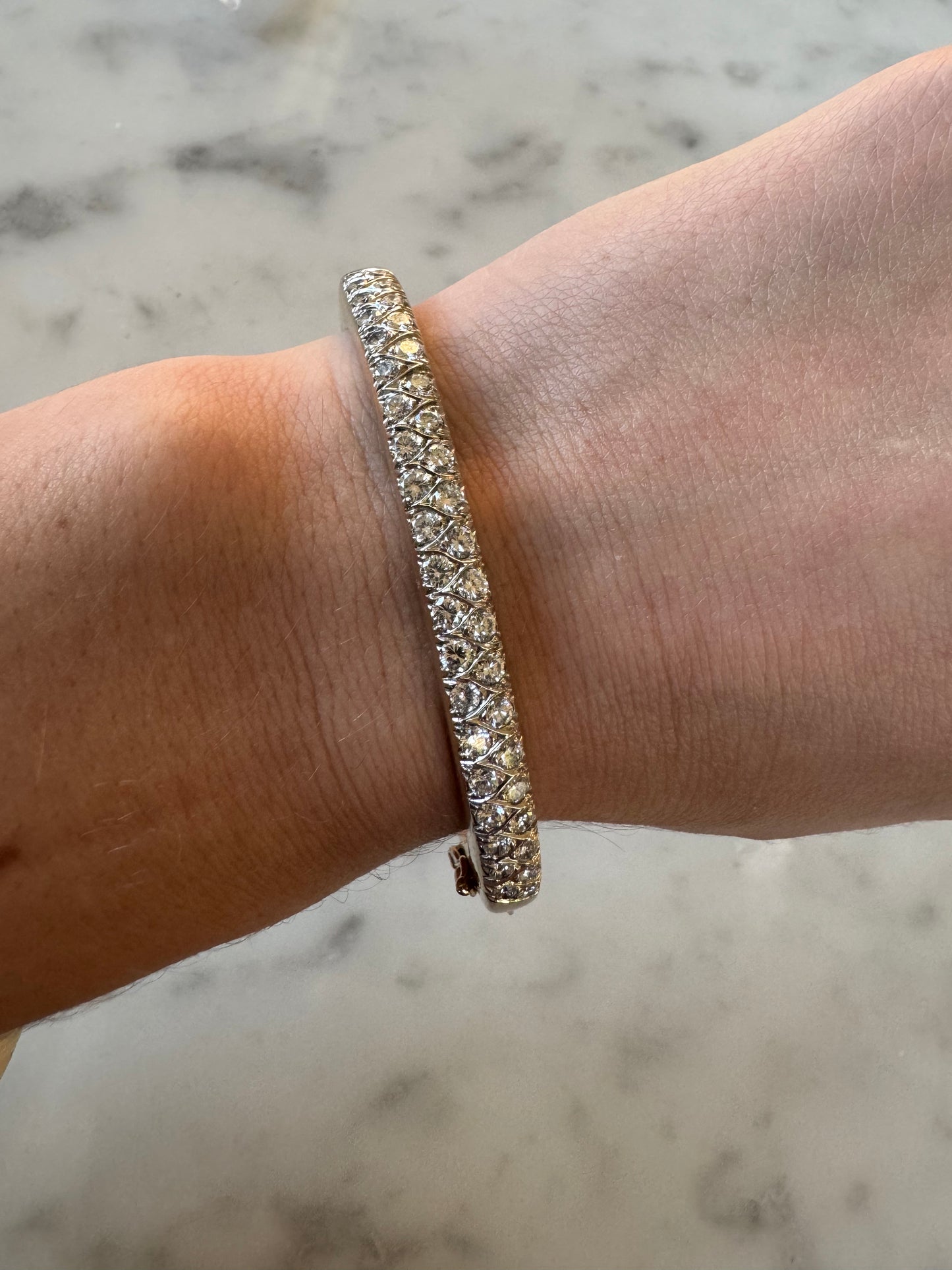 Diamond Bangle